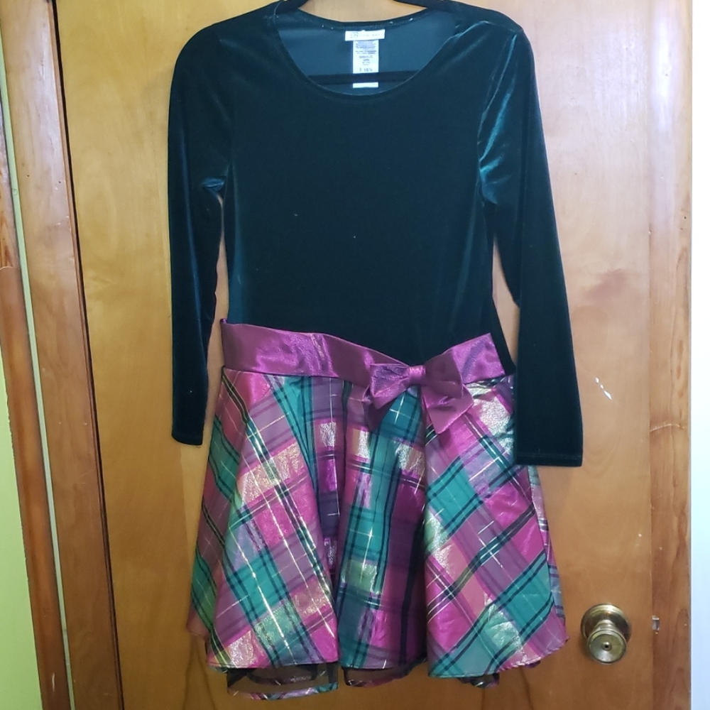 Christmas Dress, kids size 16.5
